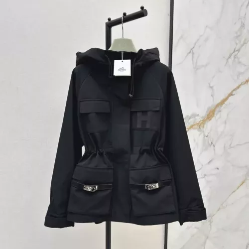 Replica Hermes Jackets Long Sleeved For Women #1370990 $162.00 USD for Wholesale