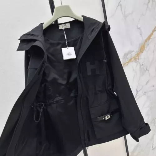 Replica Hermes Jackets Long Sleeved For Women #1370990 $162.00 USD for Wholesale
