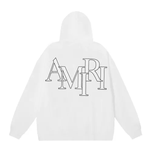 Wholesale Amiri Hoodies Long Sleeved For Unisex #1371001 $48.00 USD, Wholesale Quality Replica Amiri Hoodies