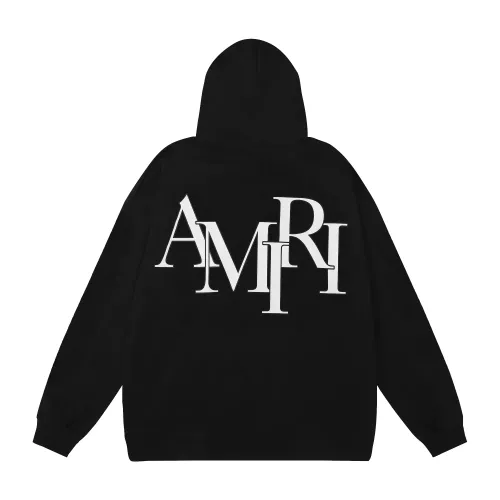 Wholesale Amiri Hoodies Long Sleeved For Unisex #1371002 $48.00 USD, Wholesale Quality Replica Amiri Hoodies