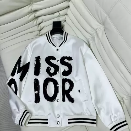 Wholesale Christian Dior Jackets Long Sleeved For Women #1371008 $80.00 USD, Wholesale Quality Replica Christian Dior Jackets