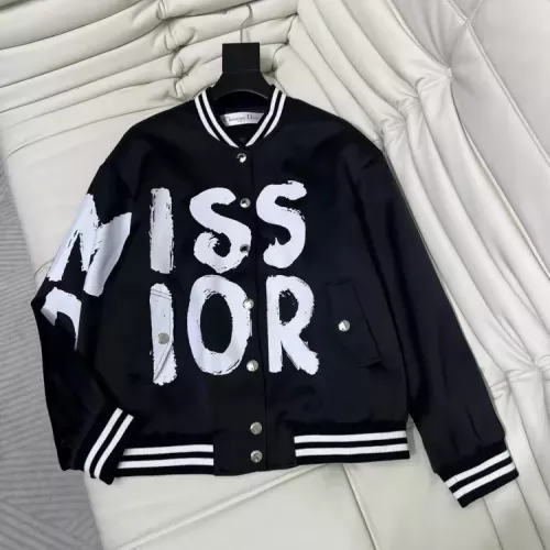 Wholesale Christian Dior Jackets Long Sleeved For Women #1371009 $80.00 USD, Wholesale Quality Replica Christian Dior Jackets