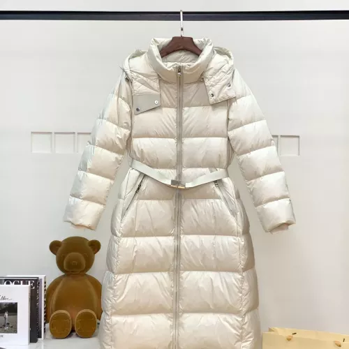 Wholesale Burberry Down Feather Coat Long Sleeved For Women #1371033 $247.93 USD, Wholesale Quality Replica Burberry Down Feather Coat