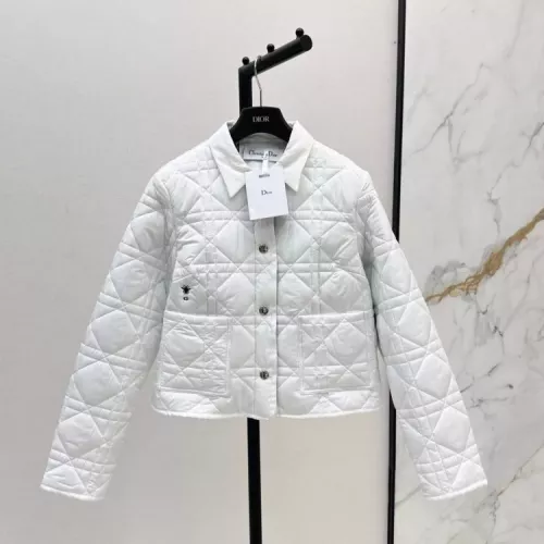 Replica Christian Dior Jackets Long Sleeved For Women #1371040 $85.00 USD for Wholesale