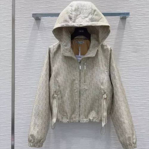 Wholesale Christian Dior Jackets Long Sleeved For Women #1371044 $100.00 USD, Wholesale Quality Replica Christian Dior Jackets
