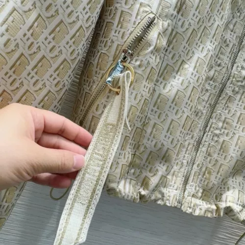 Replica Christian Dior Jackets Long Sleeved For Women #1371044 $100.00 USD for Wholesale