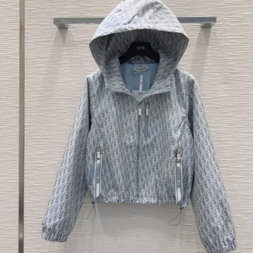 Wholesale Christian Dior Jackets Long Sleeved For Women #1371045 $100.00 USD, Wholesale Quality Replica Christian Dior Jackets