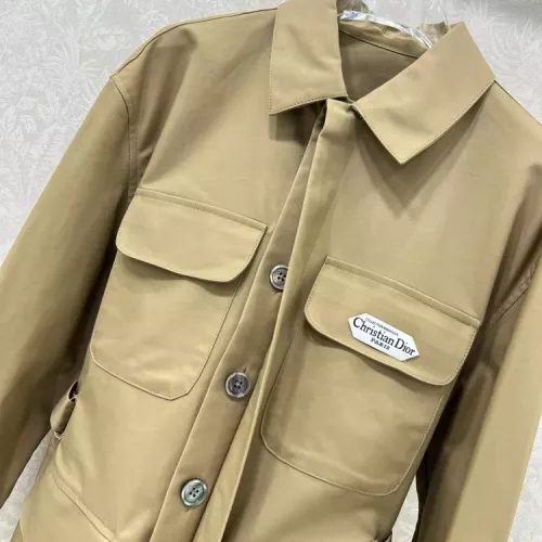 Replica Christian Dior Jackets Long Sleeved For Women #1371046 $128.00 USD for Wholesale