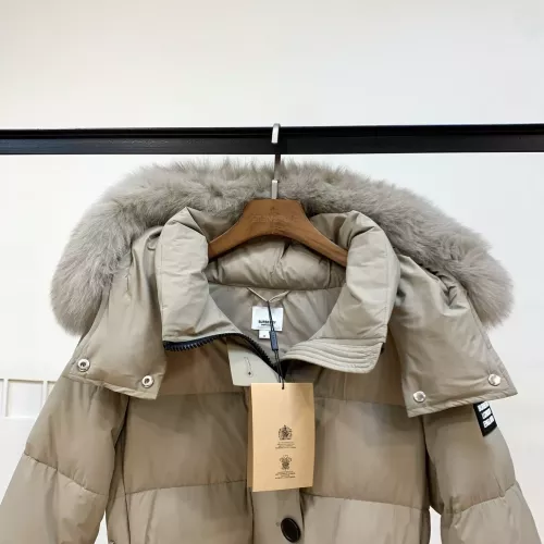 Replica Burberry Down Feather Coat Long Sleeved For Women #1371051 $261.16 USD for Wholesale