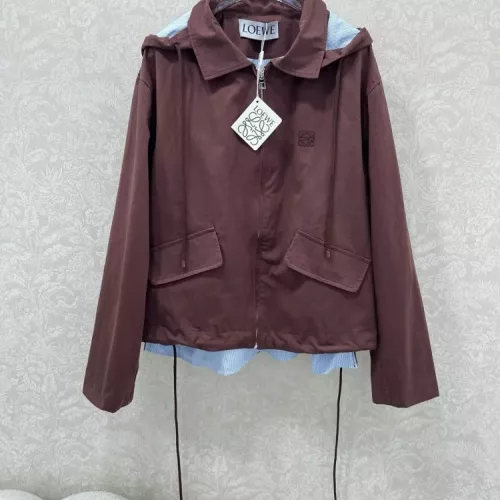 Wholesale LOEWE Jackets Long Sleeved For Women #1371057 $108.00 USD, Wholesale Quality Replica LOEWE Jackets