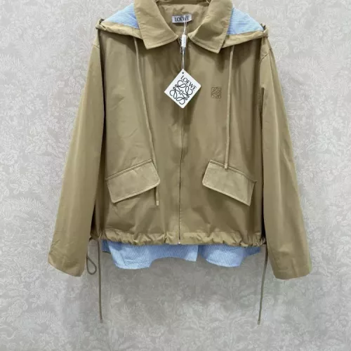 Wholesale LOEWE Jackets Long Sleeved For Women #1371059 $108.00 USD, Wholesale Quality Replica LOEWE Jackets