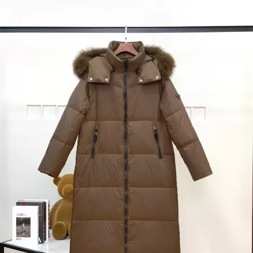 Wholesale Prada Down Feather Coat Long Sleeved For Women #1371070 $280.99 USD, Wholesale Quality Replica Prada Down Feather Coat