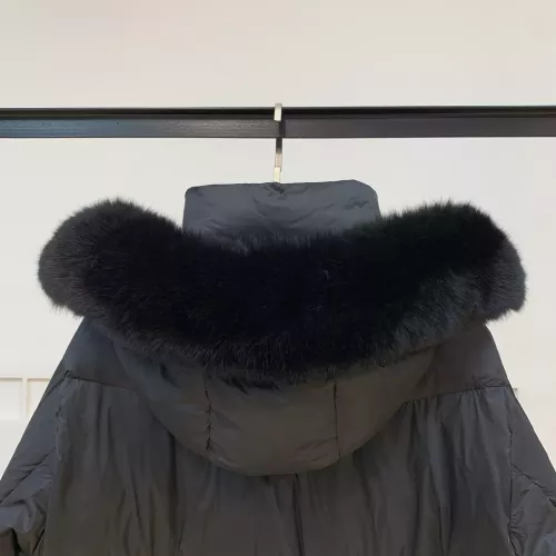 Replica Prada Down Feather Coat Long Sleeved For Women #1371071 $280.99 USD for Wholesale