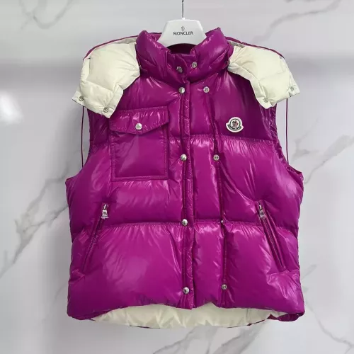 Wholesale Moncler Down Feather Coat Sleeveless For Women #1371085 $140.00 USD, Wholesale Quality Replica Moncler Down Feather Coat