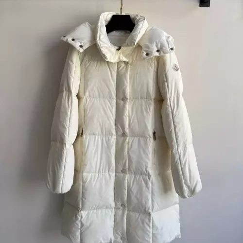 Wholesale Moncler Down Feather Coat Long Sleeved For Women #1371095 $247.93 USD, Wholesale Quality Replica Moncler Down Feather Coat