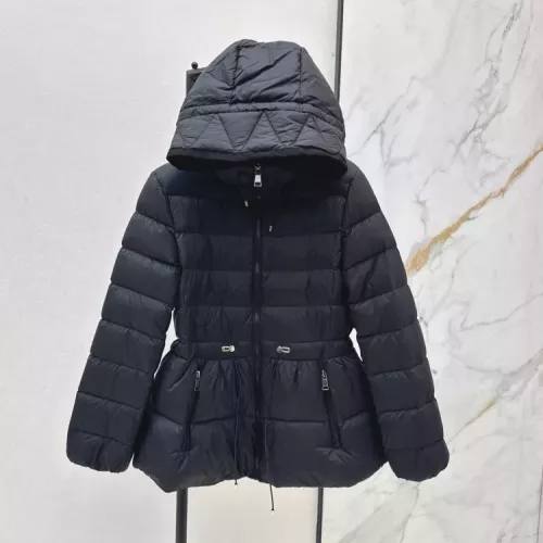 Wholesale Moncler Down Feather Coat Long Sleeved For Women #1371098 $165.00 USD, Wholesale Quality Replica Moncler Down Feather Coat