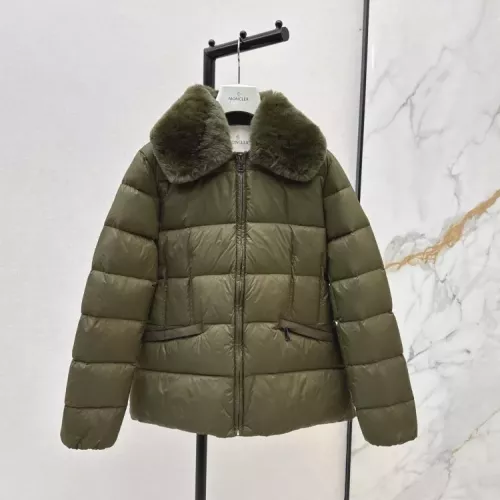 Wholesale Moncler Down Feather Coat Long Sleeved For Women #1371100 $192.00 USD, Wholesale Quality Replica Moncler Down Feather Coat