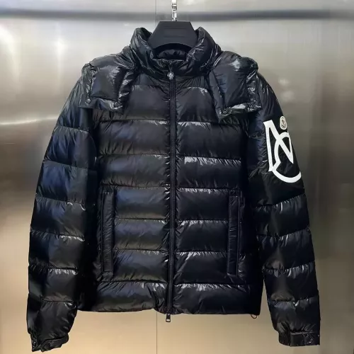 Wholesale Moncler Down Feather Coat Long Sleeved For Men #1371103 $160.00 USD, Wholesale Quality Replica Moncler Down Feather Coat
