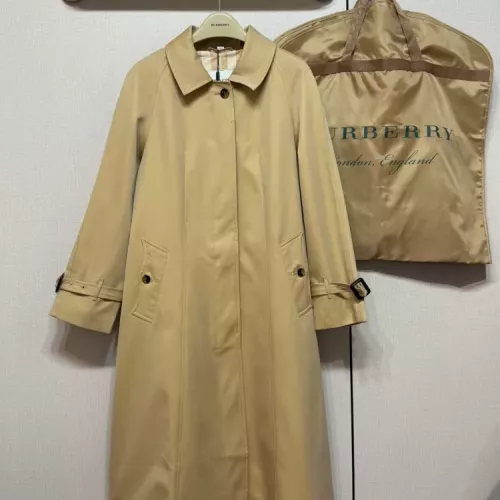 Wholesale Burberry Trench Coat Long Sleeved For Women #1371109 $192.00 USD, Wholesale Quality Replica Burberry Trench Coat