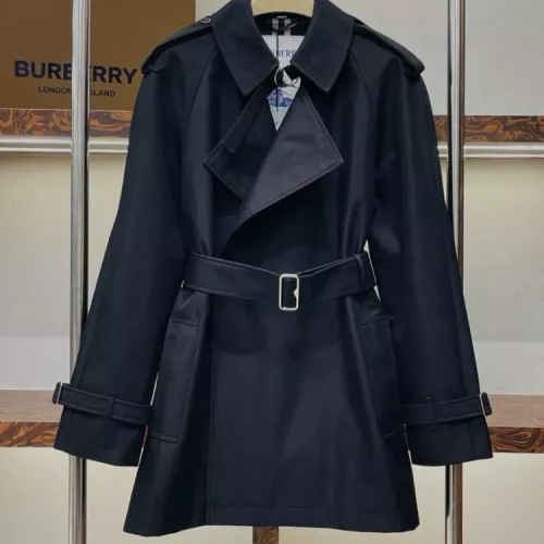 Wholesale Burberry Trench Coat Long Sleeved For Women #1371110 $172.00 USD, Wholesale Quality Replica Burberry Trench Coat