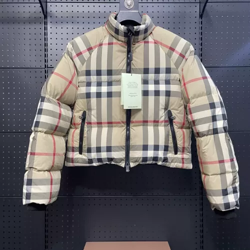Wholesale Burberry Down Feather Coat Long Sleeved For Women #1371113 $160.00 USD, Wholesale Quality Replica Burberry Down Feather Coat