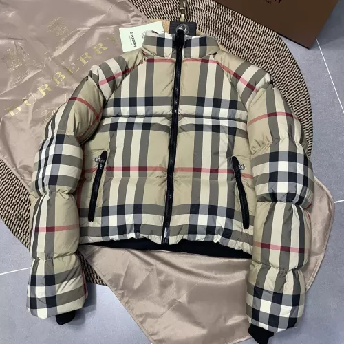 Replica Burberry Down Feather Coat Long Sleeved For Women #1371113 $160.00 USD for Wholesale