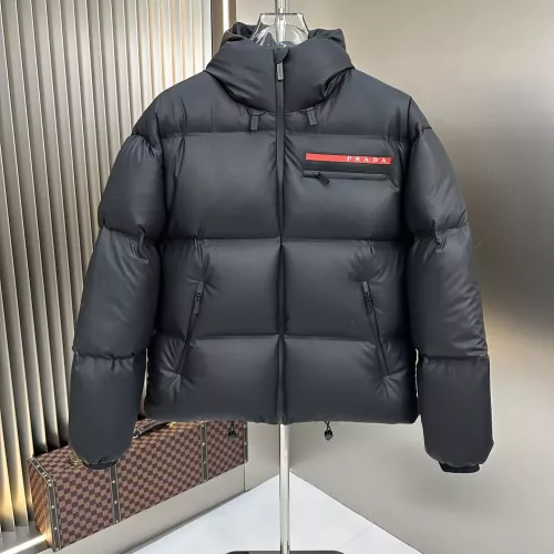 Wholesale Prada Down Feather Coat Long Sleeved For Men #1371119 $225.00 USD, Wholesale Quality Replica Prada Down Feather Coat