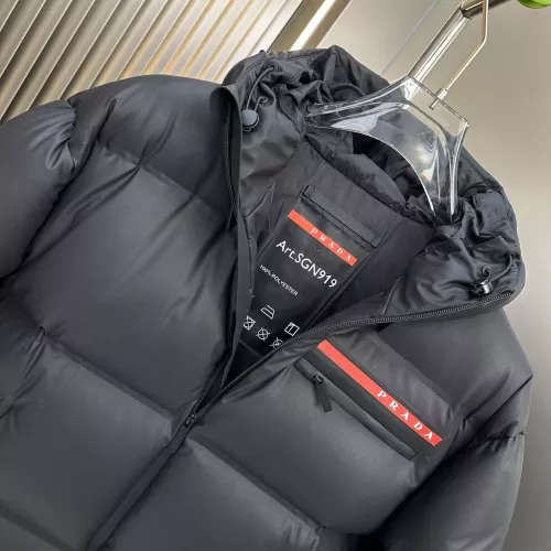 Replica Prada Down Feather Coat Long Sleeved For Men #1371119 $225.00 USD for Wholesale