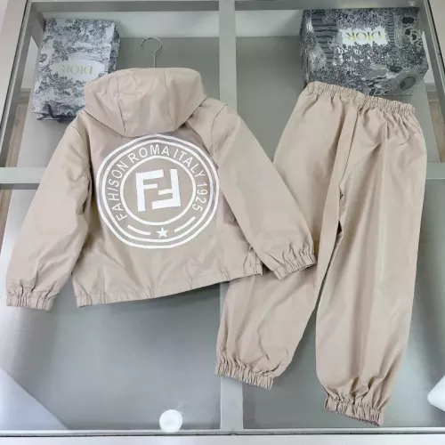 Replica Fendi Tracksuits Long Sleeved For Kids #1371140 $100.00 USD for Wholesale