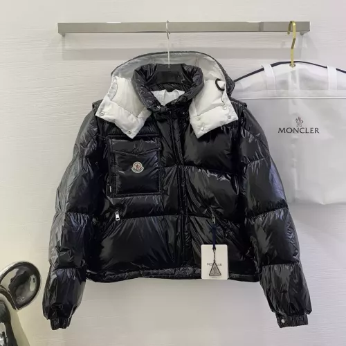 Wholesale Moncler Down Feather Coat Long Sleeved For Women #1371141 $170.00 USD, Wholesale Quality Replica Moncler Down Feather Coat