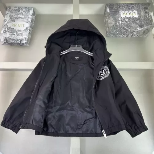 Replica Fendi Tracksuits Long Sleeved For Kids #1371142 $102.00 USD for Wholesale