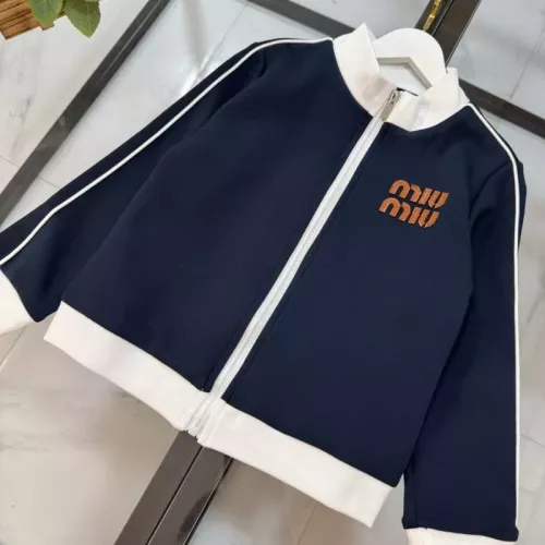 Replica MIU MIU Tracksuits Long Sleeved For Kids #1371147 $96.00 USD for Wholesale