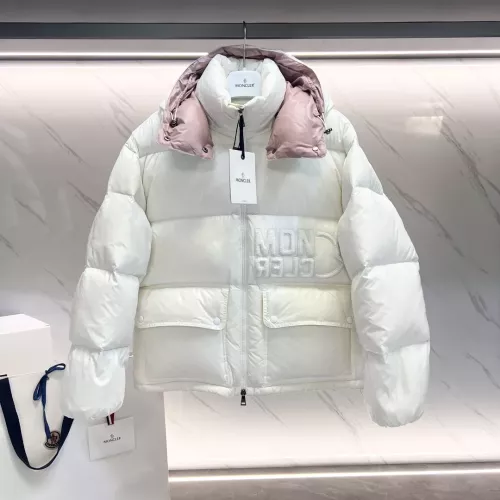 Wholesale Moncler Down Feather Coat Long Sleeved For Women #1371164 $160.00 USD, Wholesale Quality Replica Moncler Down Feather Coat