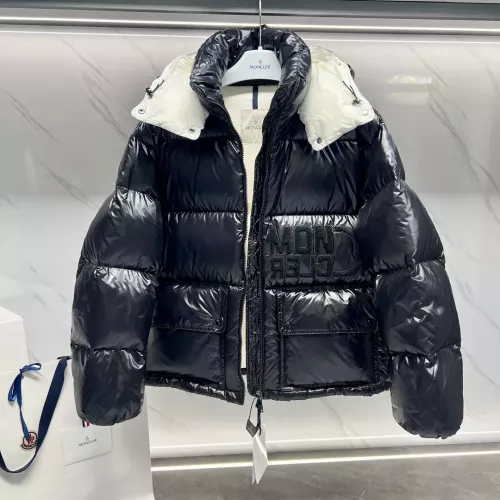 Wholesale Moncler Down Feather Coat Long Sleeved For Women #1371166 $160.00 USD, Wholesale Quality Replica Moncler Down Feather Coat