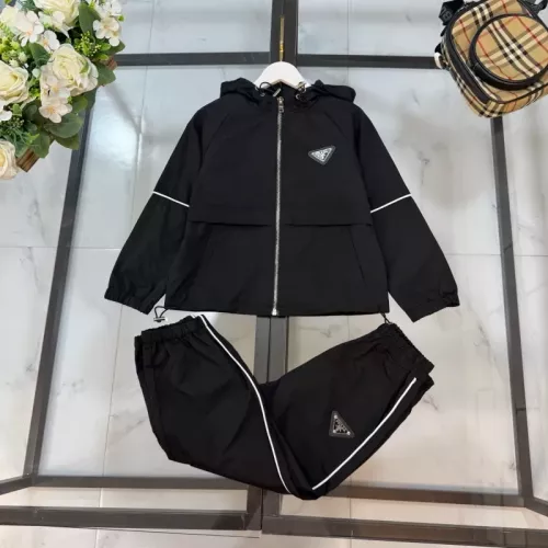 Replica Prada Tracksuits Long Sleeved For Kids #1371167 $96.00 USD for Wholesale