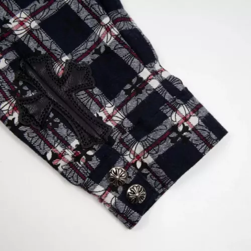 Replica Chrome Hearts Shirts Long Sleeved For Unisex #1371175 $48.00 USD for Wholesale