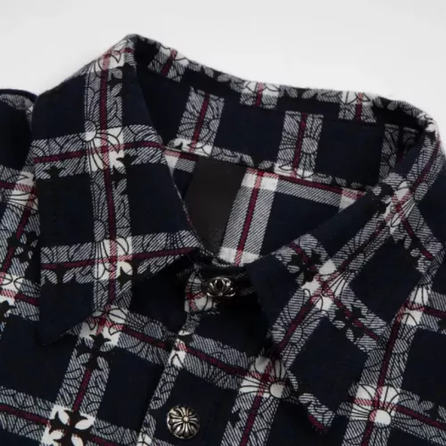 Replica Chrome Hearts Shirts Long Sleeved For Unisex #1371175 $48.00 USD for Wholesale