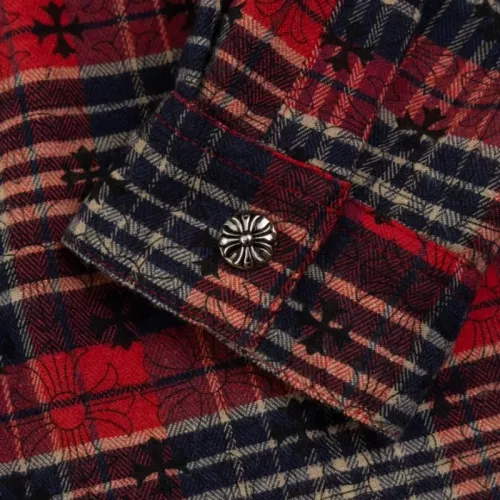 Replica Chrome Hearts Shirts Long Sleeved For Unisex #1371176 $48.00 USD for Wholesale