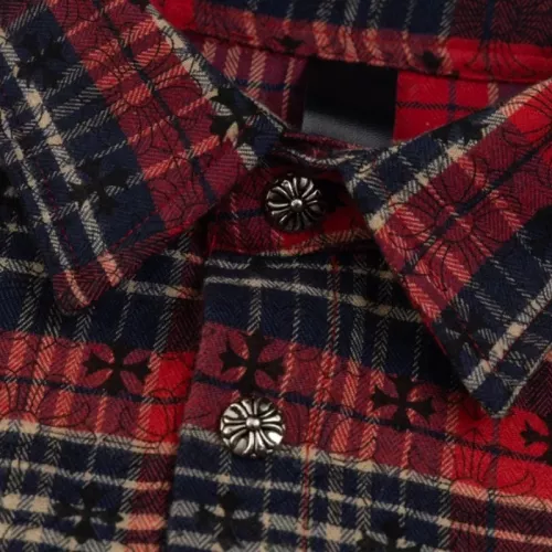 Replica Chrome Hearts Shirts Long Sleeved For Unisex #1371176 $48.00 USD for Wholesale