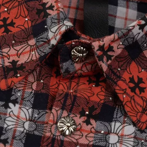 Replica Chrome Hearts Shirts Long Sleeved For Unisex #1371182 $52.00 USD for Wholesale