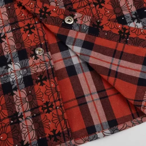 Replica Chrome Hearts Shirts Long Sleeved For Unisex #1371182 $52.00 USD for Wholesale