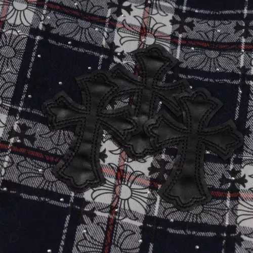 Replica Chrome Hearts Shirts Long Sleeved For Unisex #1371183 $52.00 USD for Wholesale