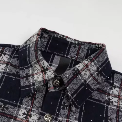 Replica Chrome Hearts Shirts Long Sleeved For Unisex #1371183 $52.00 USD for Wholesale