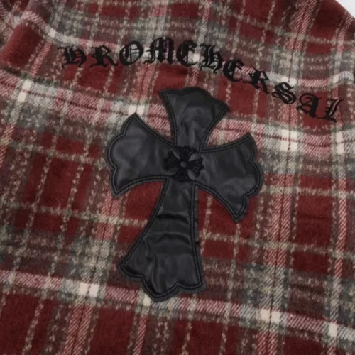 Replica Chrome Hearts Shirts Long Sleeved For Unisex #1371186 $56.00 USD for Wholesale