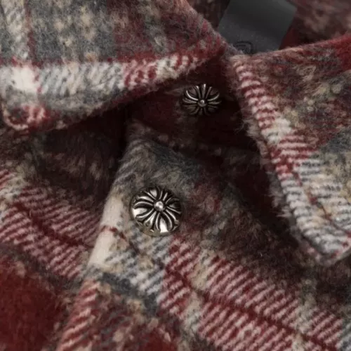 Replica Chrome Hearts Shirts Long Sleeved For Unisex #1371186 $56.00 USD for Wholesale