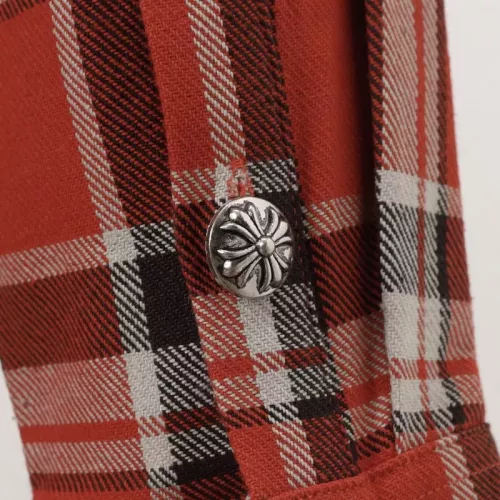 Replica Chrome Hearts Shirts Long Sleeved For Unisex #1371187 $76.00 USD for Wholesale