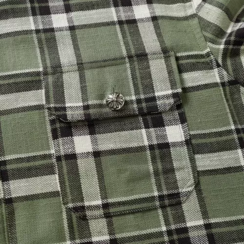 Replica Chrome Hearts Shirts Long Sleeved For Unisex #1371189 $76.00 USD for Wholesale