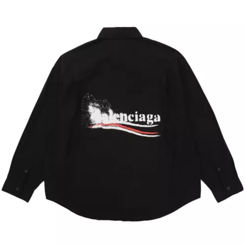 Wholesale Balenciaga Shirts Long Sleeved For Unisex #1371191 $64.00 USD, Wholesale Quality Replica Balenciaga Shirts