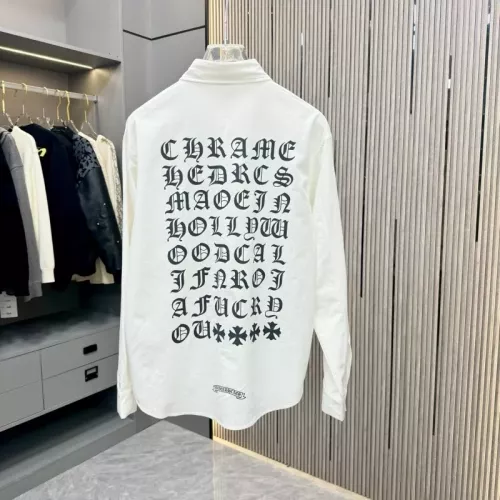 Replica Chrome Hearts Shirts Long Sleeved For Unisex #1371193 $60.00 USD for Wholesale