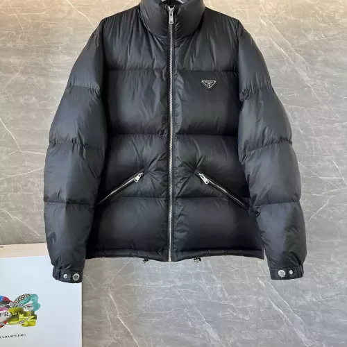 Replica Prada Down Feather Coat Long Sleeved For Men #1371201 $175.00 USD for Wholesale